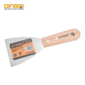 DingQi Scrapper Putty Knife com cabo de madeira